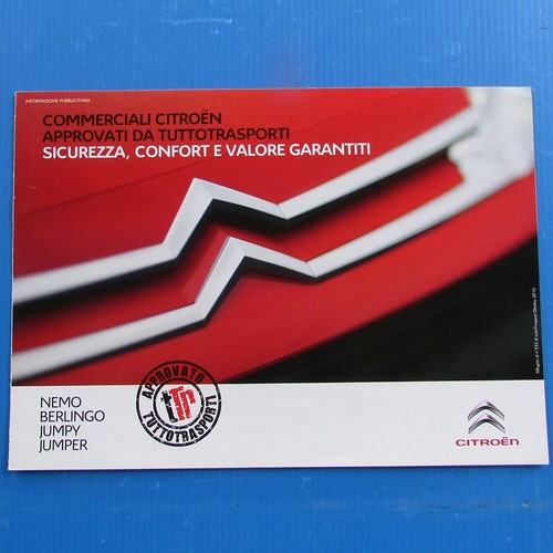 Depliant brochure citroen - depliant,