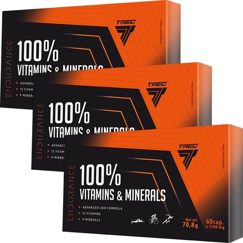 100 vitamine minerali - 100%, e