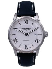 Orologio Paul Vermot Swiss Sellita Sw200 PV6069W/820 42mm Scontatissimo Nuovo