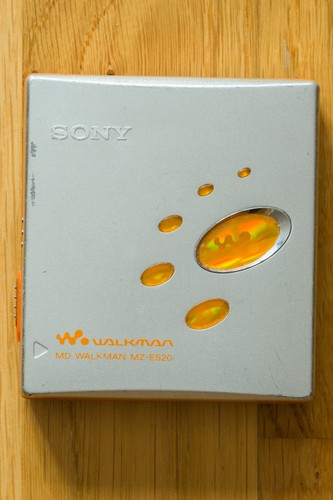 Walkman lettore mini disco - md,