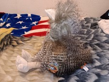 Peluche Emu struzzo pelo lungo