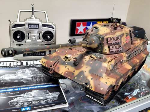 Tamiya 16 king tiger - r/c,