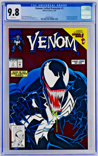 Venom lethal protector 1 - venom:, cgc