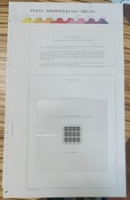 FOGLI MARINI MILAN 2011 NUOVO CELLOPHANE APERTO MAI USATO