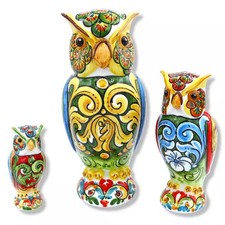 Gufo in Ceramica di