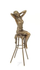 Scultura bronzo donna - bronzo,