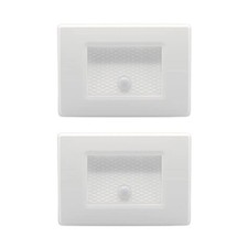 2 Pezzi Faretto LED Segnapasso Esterno 1,3W Sensore Movimento per Scatola 503
