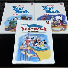 Disney’s Wonderful World Of Reading Year Books X3 1995/1997 & 2000!