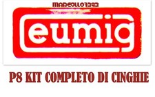 ★KIT CINGHIE DI RICAMBIO 3 x PROIETTORE STANDARD 8 mm EUMIG P8 AUTOMATIC★