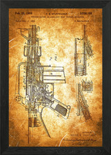 1 poster arte da parete con