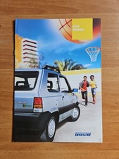 Brochure Fiat Panda Lingua Italiana 11 Pagine Edz 11/2002