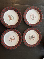 Arita Tartan Set di 4 Piatti