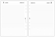 Ricambio agenda organizer