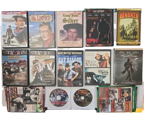 Lot old western - 12, dvd