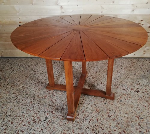 Tavolo rotondo teak - teak, vintage