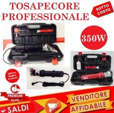 TOSAPECORE MACCHINA TOSATRICE TOSA PECORE PECORA OVINI CAPRE PROFESSIONALE 350W