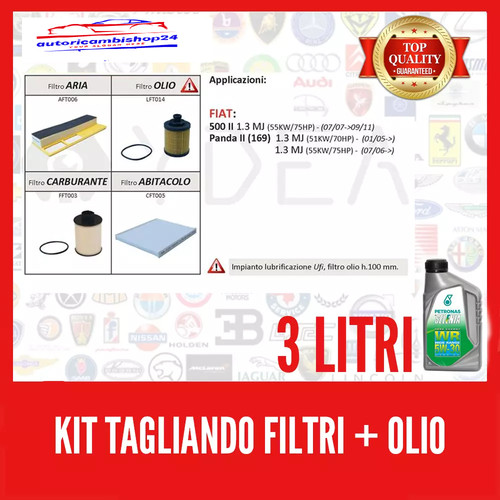 Kit tagliando fiat - kit,