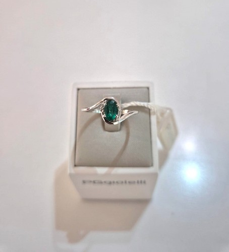 Anello con smeraldo diamanti - con,