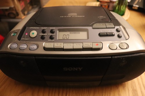Sony cfd s70 nero radio - sony, cd