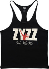 Uomo Bodybuilding Canotte Palestra Zyzz Stringer Canottiera Cotone