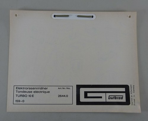 Gutbrod turbo electric - e,