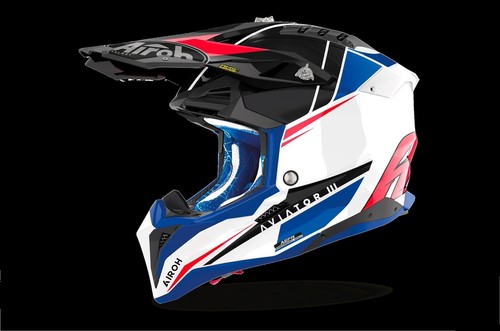Casco airoh aviator push - aviator, 3