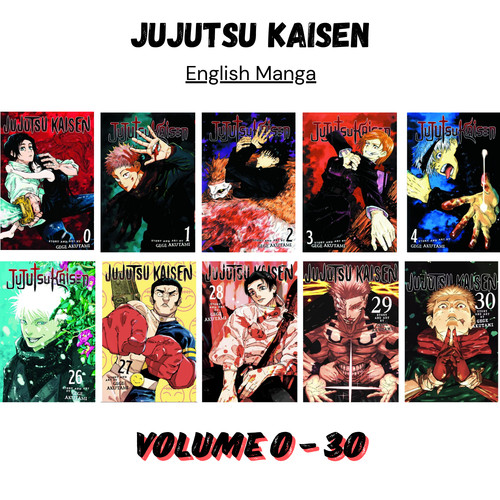 Jujutsu kaisen manga inglese - kaisen,