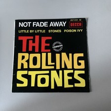 Rolling Stones▪️not Fade Away 7‘ French Decca Ep PS Beat ▪️Nur / Only Cover