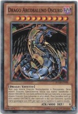 figurina YUGIOH YU-GI-OH! DRAGO ARCOBALENO OSCURO RYMP-IT099
