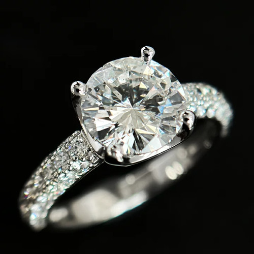 Anello solitario diamante - anello,