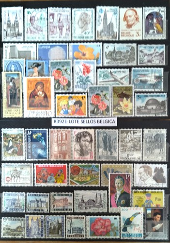 R392e lote sellos belgica - r392e-lote,