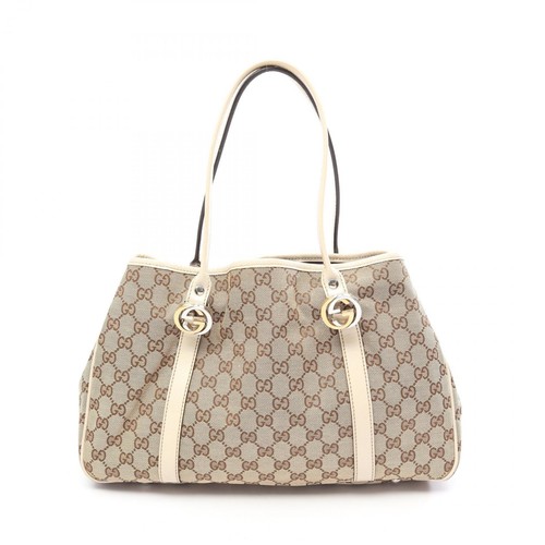 Gucci twins canvas tote - twins,
