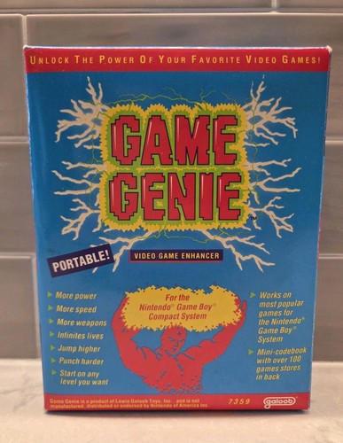 Game genie galoob nintendo - game,