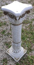 Colonna In Cemento Con Capitello