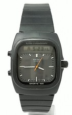 Orologio Seiko H557-535A vintage ana digi watch rare clock seiko montre 1980 