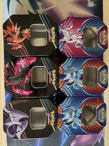 Scatole latta pokemon vuote - scatole,