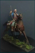 ⭐️Figurine cosacche in resina miniature scala azione 54mm 1/32 dipinte⭐️