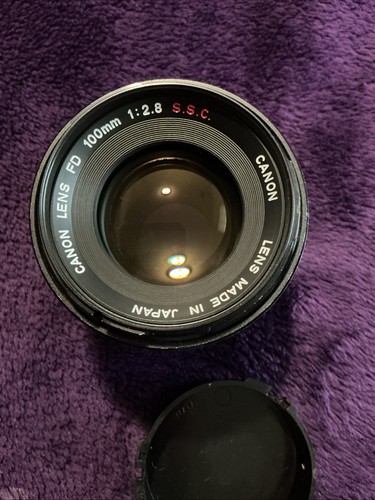 Canon 100mm s c - fd, f/2.8
