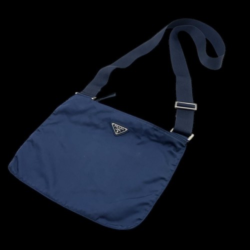 Borsa tracolla prada blu - borsa,