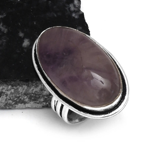 Anello ametista etnico - fatto, a