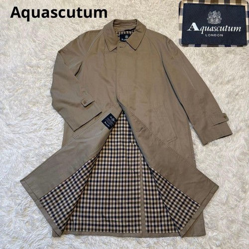 Aquascutum trench lungo uomo - trench,