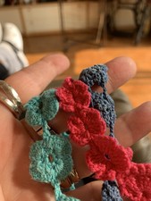 Lotto Bracciali Pizzo Uncinetto Cristalli Pizzi Regolabili