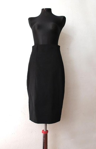 Gonna donna akris nera xxs - donna,
