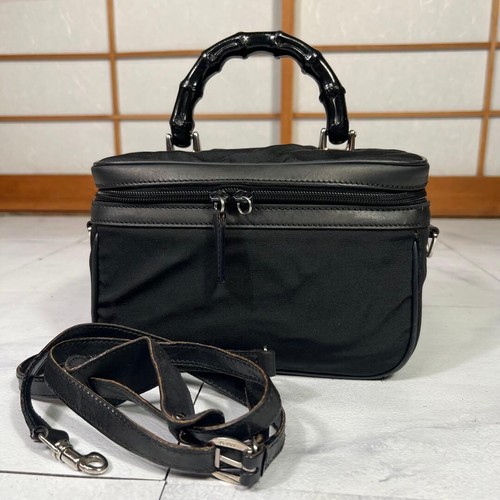 Gucci borsa tracolla bambù - a,
