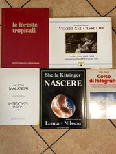 Lotto 4 libri fotografia 1980-90 Illustrati -Farina Nilsson Maugeri- Collezione