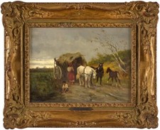  Dipinto olio su tela Schgoer