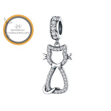 Ciondolo pendente gatto per