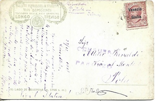 1918 venezia giulia 10c - 1918,
