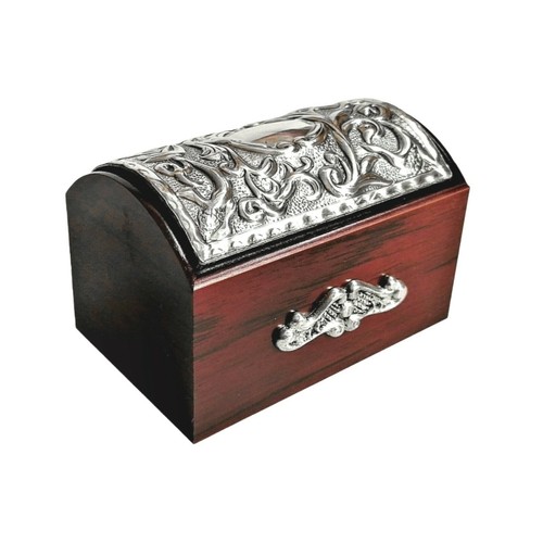 Scatola argento legno - scatola,