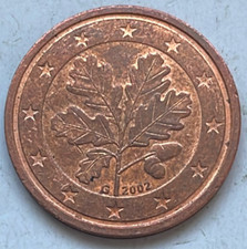 2 Centesimi di Euro 2002 Germania Zecca G. Rara